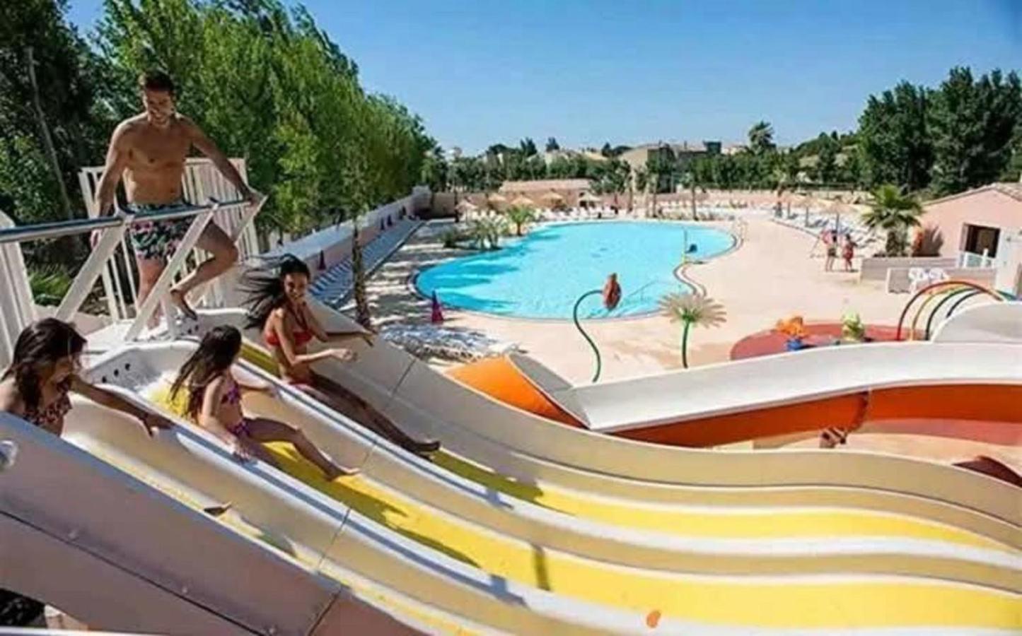 Camping Siblu Les Sables Du Midi Hotel Valras-Plage Bagian luar foto